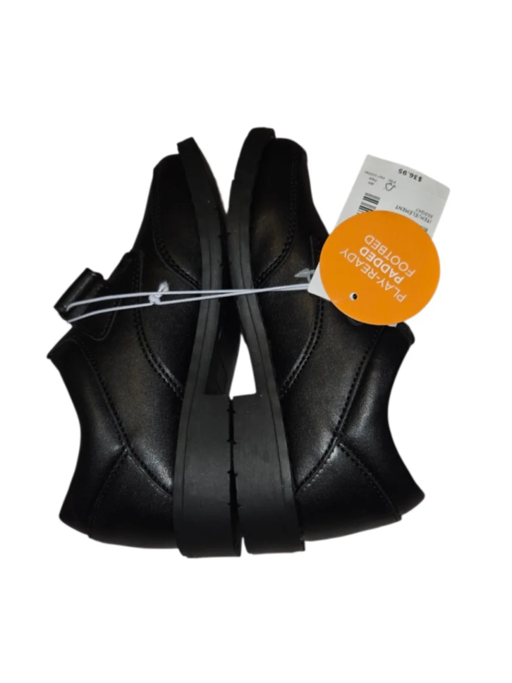 Gymboree Boys Black Dress Shoes Size 12 Toddler New